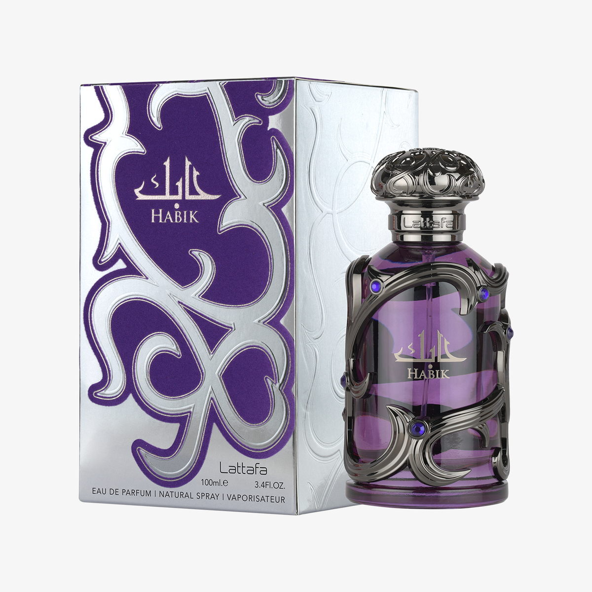 Habik for Men Eau De Parfum Spray by Lattafa 100ml/3.4oz