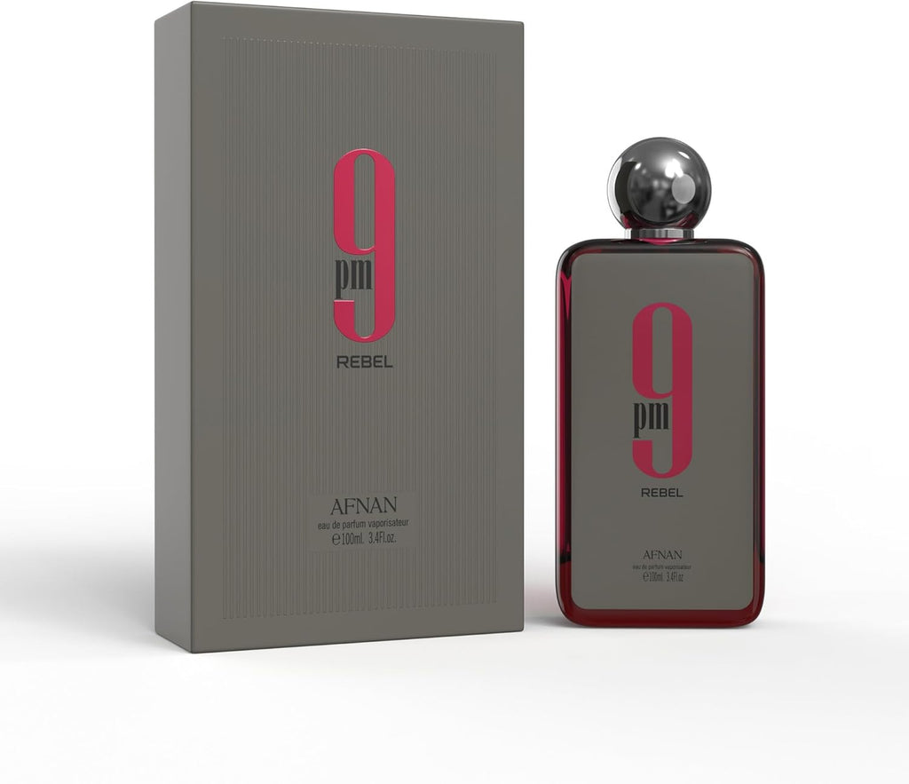 9PM REBEL Eau De Parfum By Afnan 100ml 3.4 FL OZ