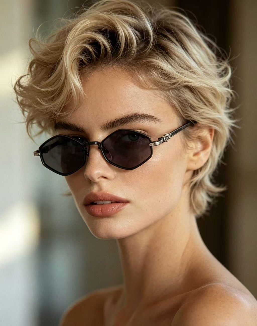 Chrome Hearts Nip Slip Sunglasses